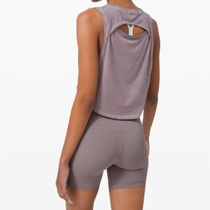 Lululemon cut back crop tank